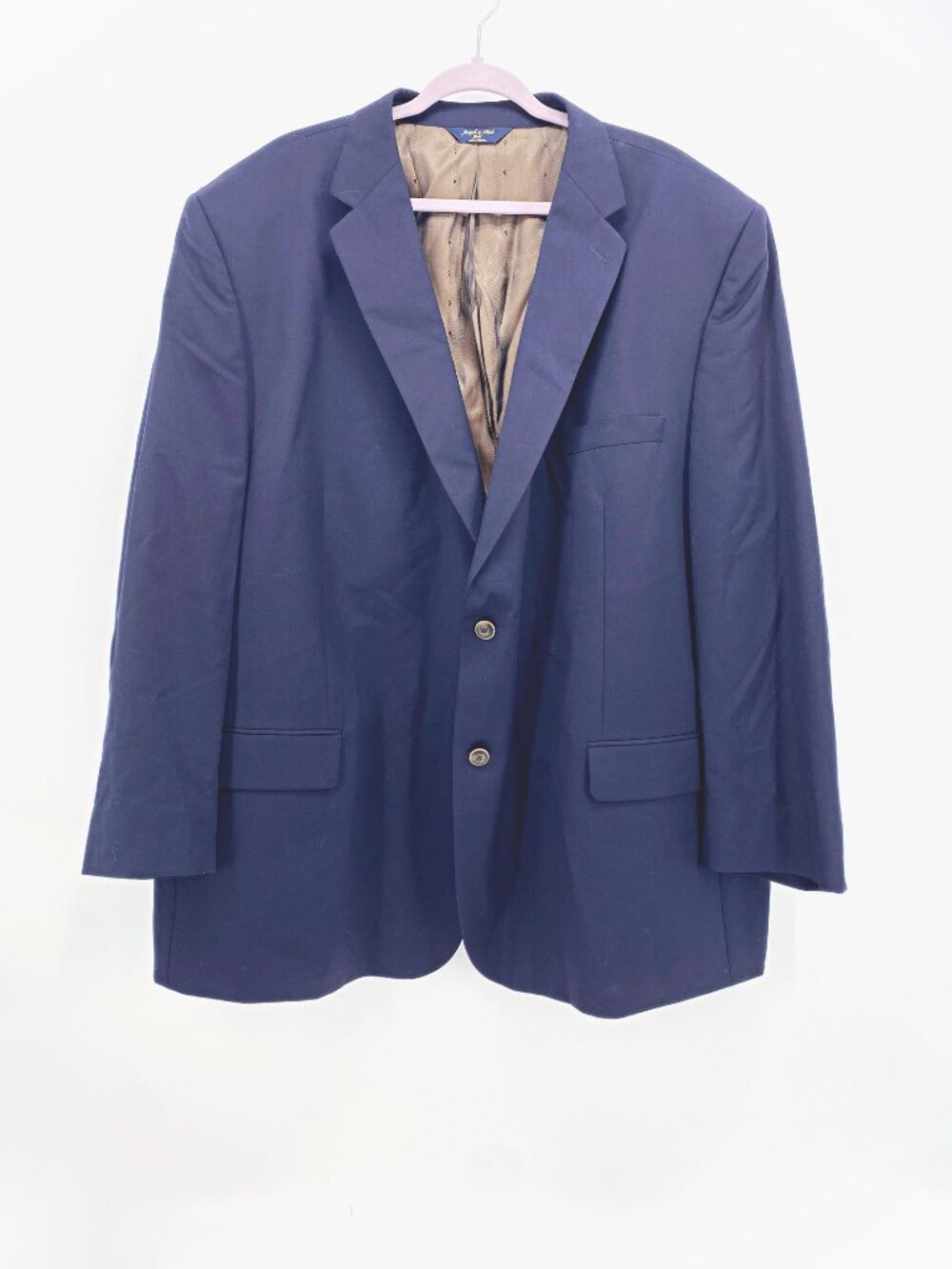 Men's Joseph & Feiss 100% Wool Blazer Jacket Navy 56R